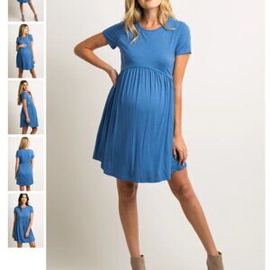 Pink Blush maternity dress